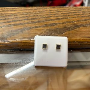 Black diamond earrings authentic